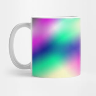 red blue green abstract texture background Mug